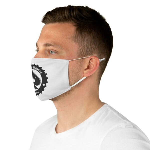 QOS Attitude Black & White Face Mask - Image 5