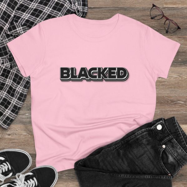 Blacked Women's Cotton Tee - Image 31