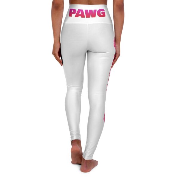 Snowbunny Pretty Ass White Girl Kisses High Waisted Yoga Leggings - Image 3