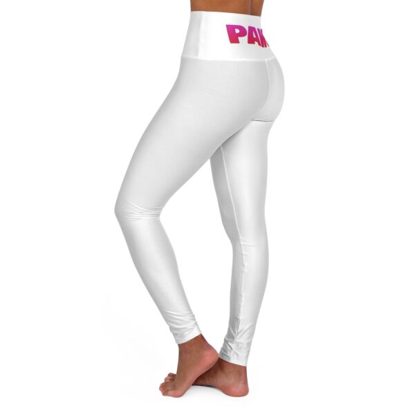 Snowbunny Pretty Ass White Girl Kisses High Waisted Yoga Leggings - Image 4