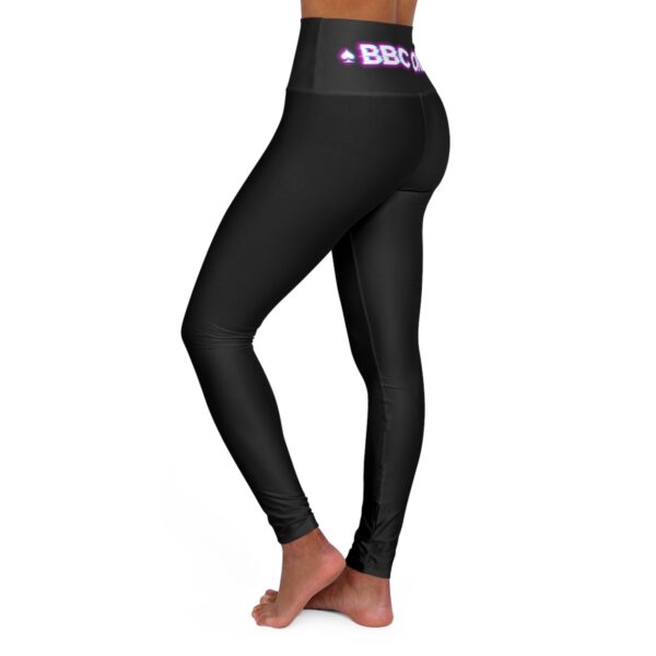 QOS BBC Only Glitch High Waisted Yoga Leggings - Image 4