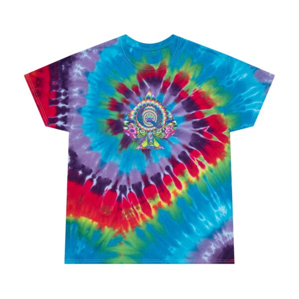 QOS Trippy Hippie Tie-Dye Tee, Spiral - Image 2