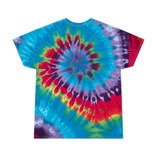 QOS Trippy Hippie Tie-Dye Tee, Spiral - Image 3