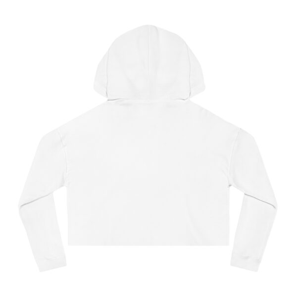 QOS Unicorn Women’s Cropped Hooded Sweatshirt - Image 2