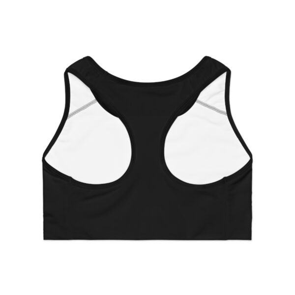 BBC Lover It Hurts Soo Good Blue Bubble Text Sports Bra - Image 3