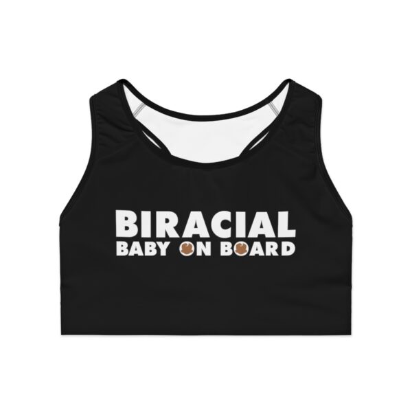 QOS BNWO BBC Biracial Baby On Board Sports Bra - Image 2