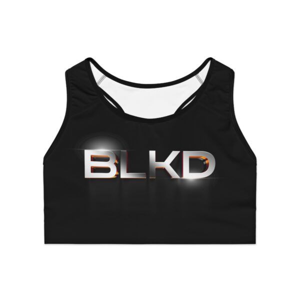 QOS BLKD Spades Sports Bra - Image 2