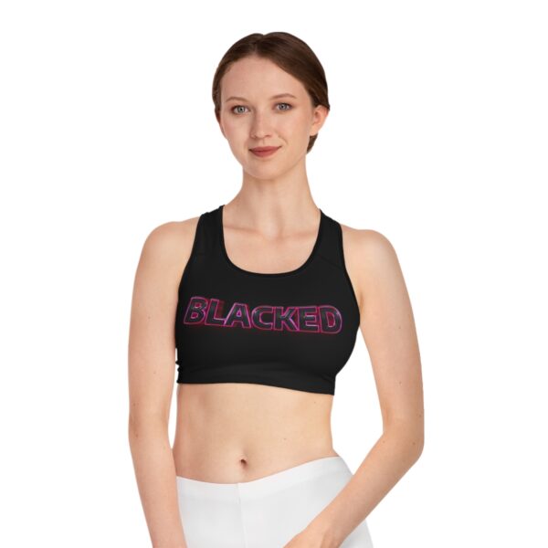 BLACKED Pink Onyx Sports Bra - Image 4