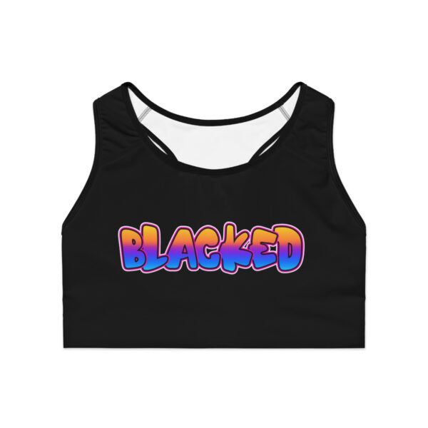 BLACKED Graffiti Sports Bra - Image 2