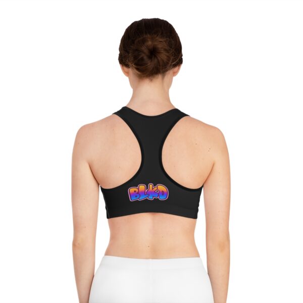 BLACKED Graffiti Sports Bra - Image 4