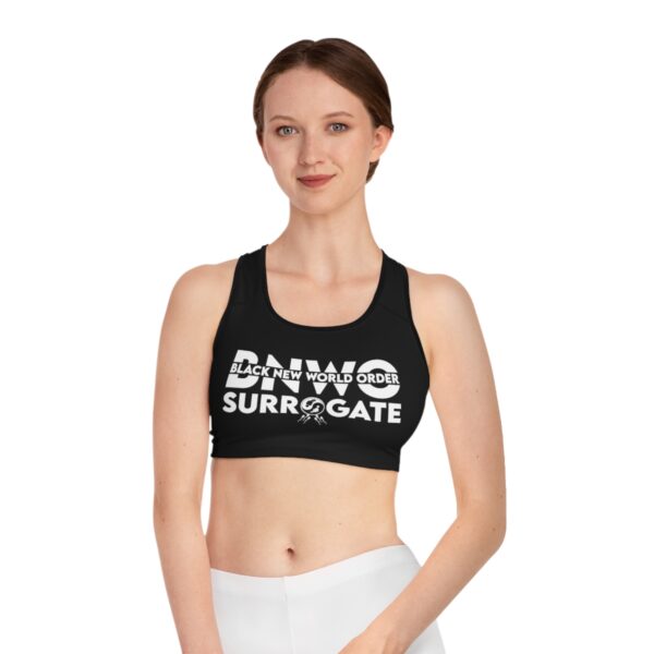 BNWO Surrogate Breed Out Racism Sports Bra