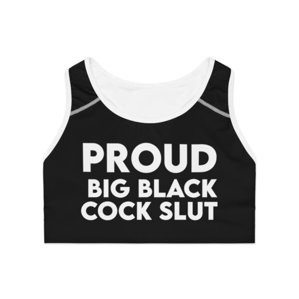 PROUD BBC Slut Breed Me Sports Bra - Image 5