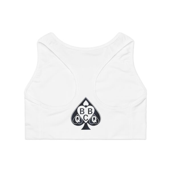 QOS Carbon Logo Sports Bra - Image 3