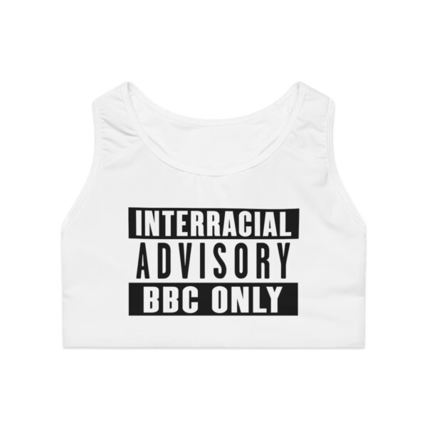 QOS Interracial Advisory BBC Only Sports Bra - Image 2