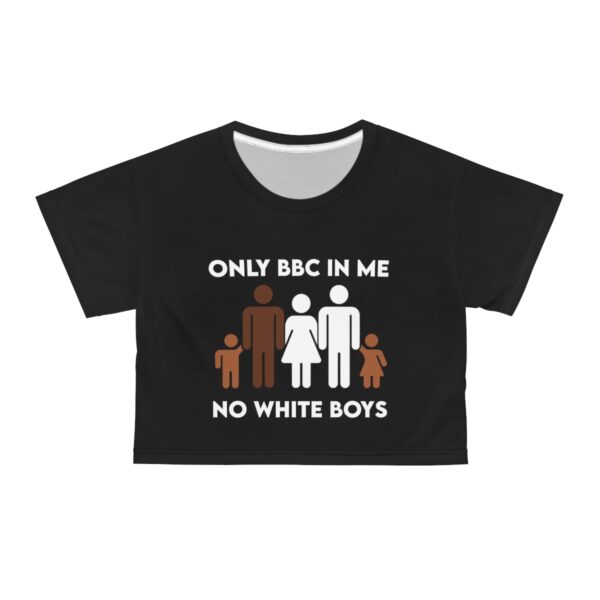 QOS BBC Only Cuck Stick Figure Family Crop Tee - Image 6