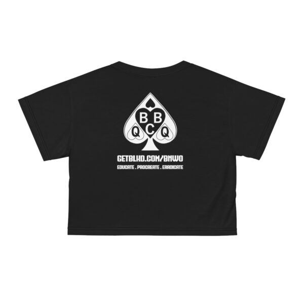 QOS BNWO Breed Black Better URL Crop Tee - Image 7