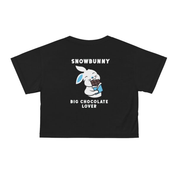 BLKD Snowbunny Big Chocolate Lover Crop Tee - Image 7