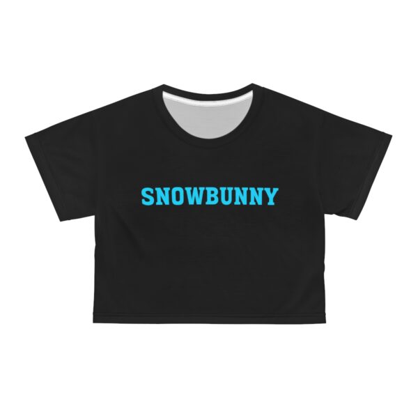 Snowbunny You Want A Piece Of Me Crop Tee - Image 6