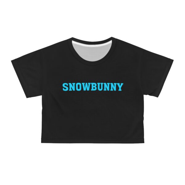 Snowbunny You Want A Piece Of Me Crop Tee - Image 10