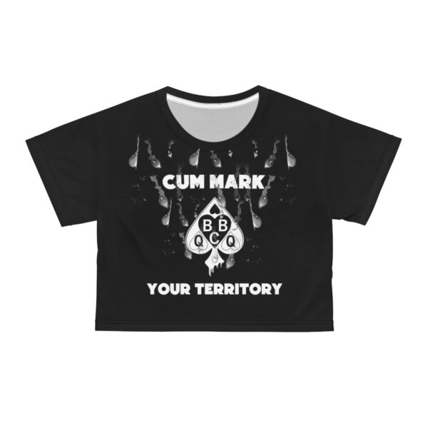 QOS BBC Cum Mark Your Territory Bukkake Crop Tee - Image 10