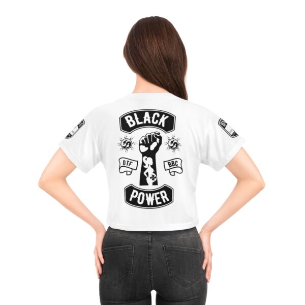 BNWO Surrogate DTF BBC Black Power Crop Tee - Image 5