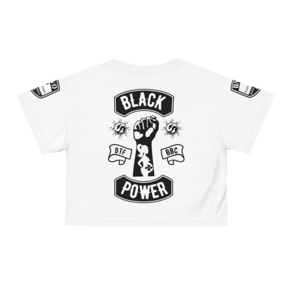 BNWO Surrogate DTF BBC Black Power Crop Tee - Image 7