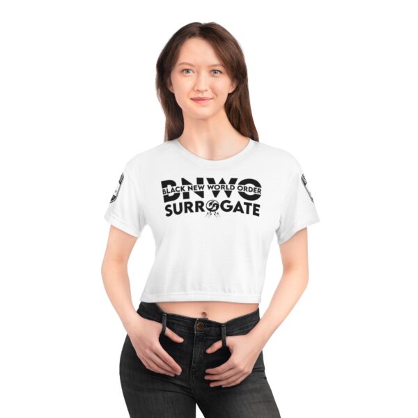 BNWO Surrogate DTF BBC Black Power Crop Tee - Image 8