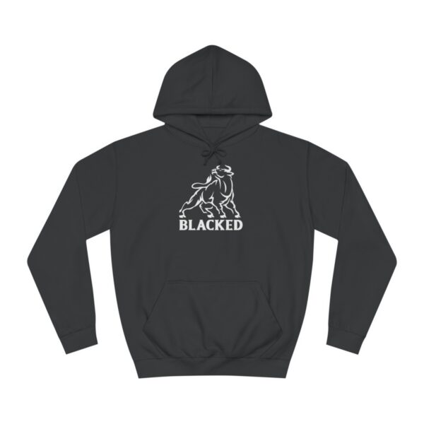 QOS BBC BLACKED Bull Unisex College Hoodie - Image 2