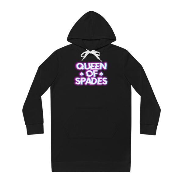 QOS Glitch Women's Hoodie Dress - Image 2