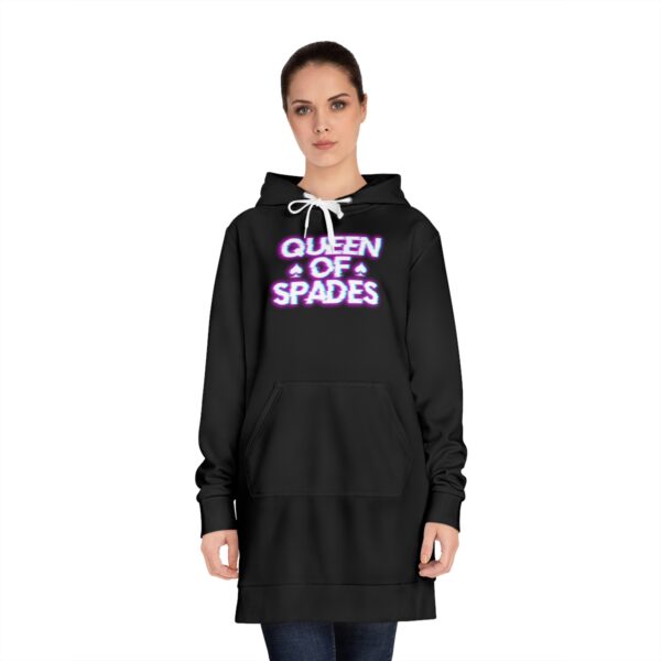 QOS Glitch Women's Hoodie Dress - Image 4