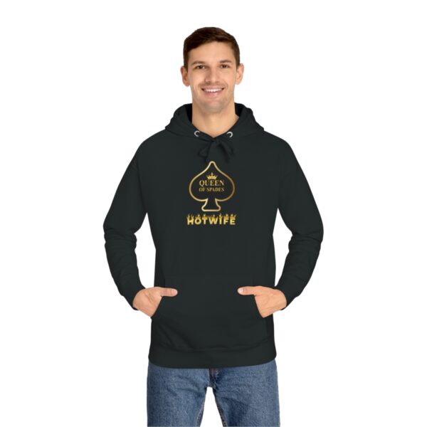 QOS Royalty Outline Spade Hotwife Unisex Fleece Hoodie - Image 27