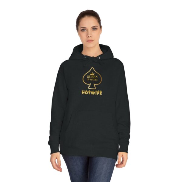 QOS Royalty Outline Spade Hotwife Unisex Fleece Hoodie - Image 28