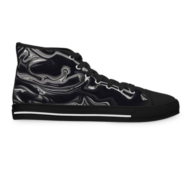 QOS BBC Slut Diamond Swirl Women's High Top Sneakers - Image 5