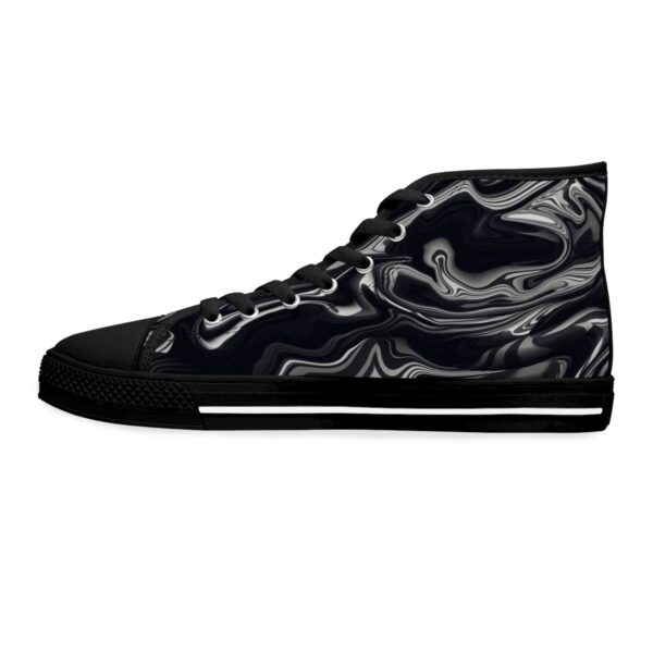 QOS BBC Slut Diamond Swirl Women's High Top Sneakers - Image 6