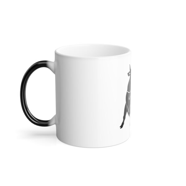 QOS Black Bull Color Morphing Mug, 11oz - Image 3