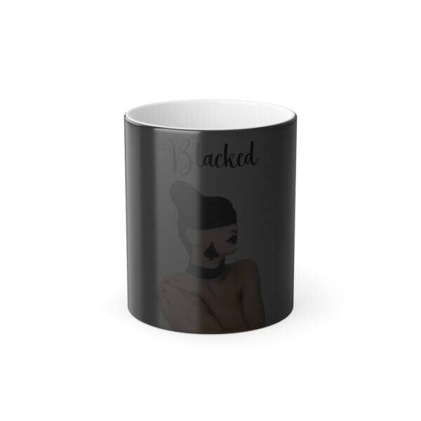 Blacked Spade Tattoo Color Morphing Mug, 11oz - Image 5