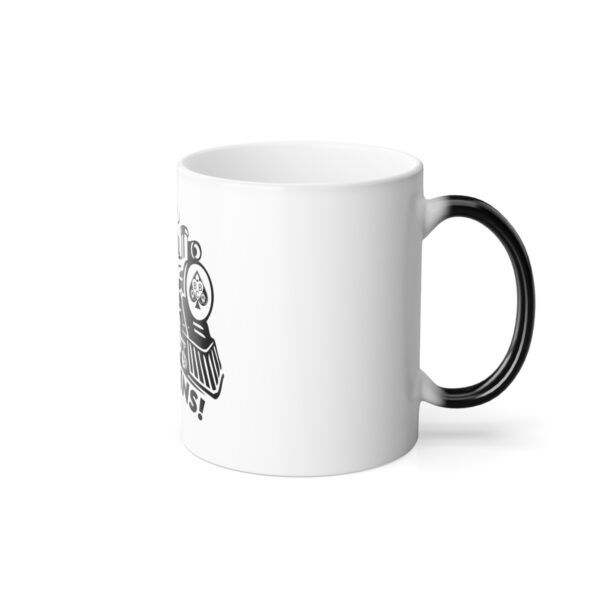 QOS I Love BBC Trains Color Morphing Mug, 11oz - Image 4