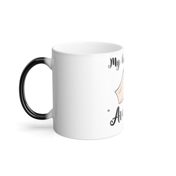 My Husband Is "Average" Color Morphing Mug, 11oz - Image 3