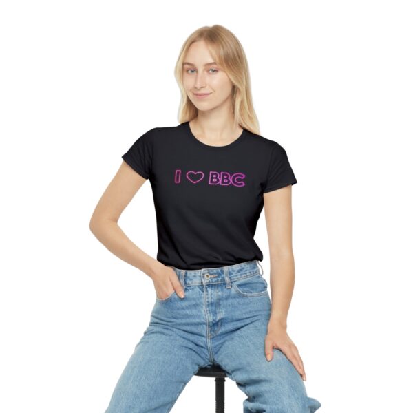 I Love BBC Neon Outline Women's Iconic T-Shirt - Image 5