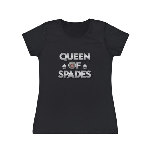 Queen Of Spades Gloryhole Women's Iconic T-Shirt - Image 2