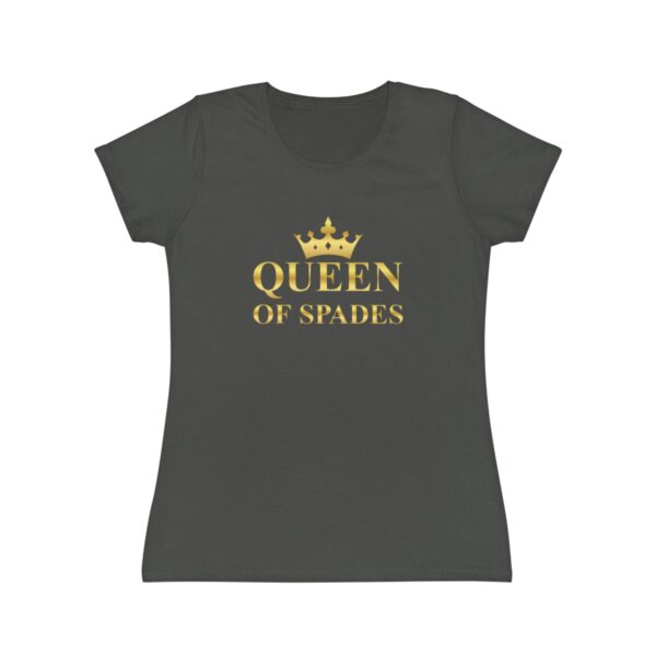 Queen Of Spades Crowned T-Shirt - Image 13