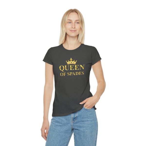 Queen Of Spades Crowned T-Shirt - Image 15