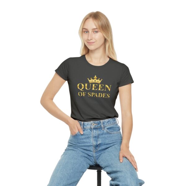 Queen Of Spades Crowned T-Shirt - Image 17