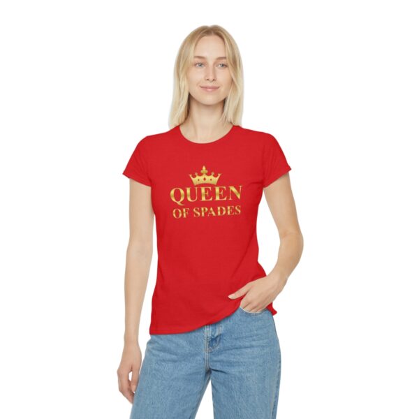 Queen Of Spades Crowned T-Shirt - Image 57