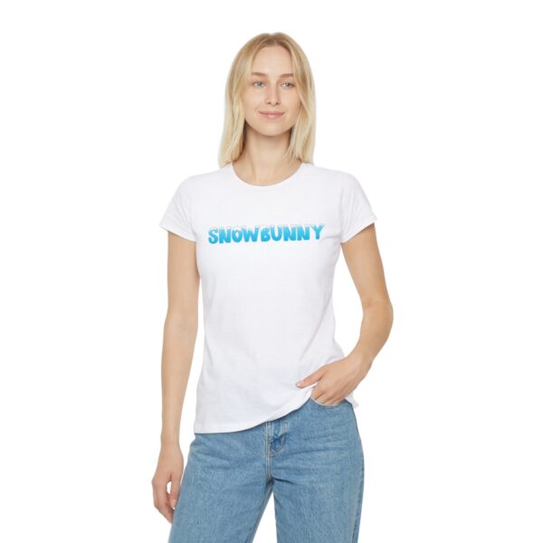 Snowbunny Snow Text Women's T-Shirt