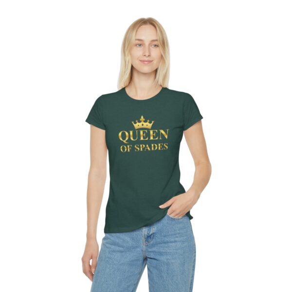 Queen Of Spades Crowned T-Shirt - Image 21