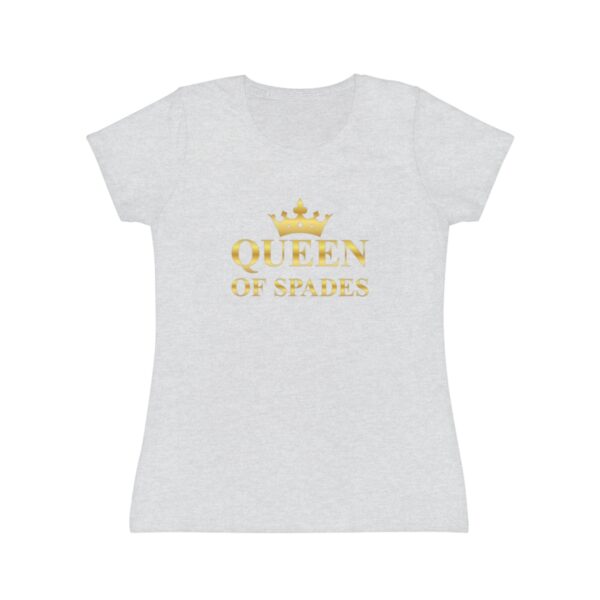 Queen Of Spades Crowned T-Shirt - Image 7