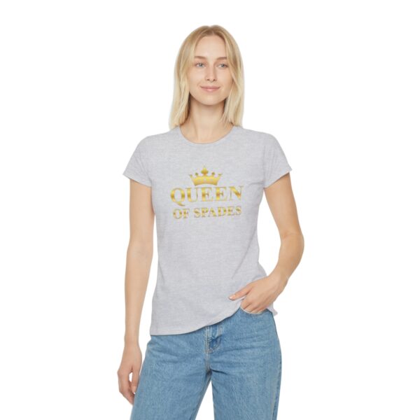 Queen Of Spades Crowned T-Shirt - Image 9