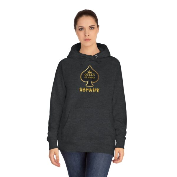 QOS Royalty Outline Spade Hotwife Unisex Fleece Hoodie - Image 16