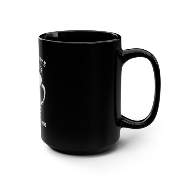 Black Guys And Beer That's Why I'm Here Mug, 15oz - Image 2